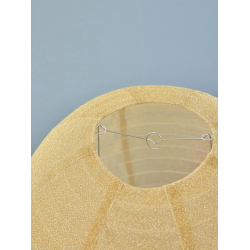 Rice mellem rund lampeskrm, Guld