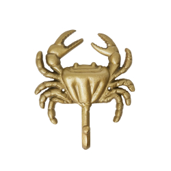 Rice, Metal Knage Krabbe, Guld