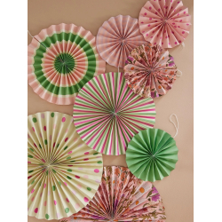 Rice Papir Dekoration, Lys pink