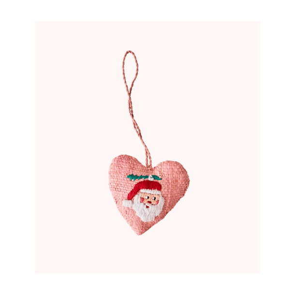 Rice Raffia Julepynt - Lyserd