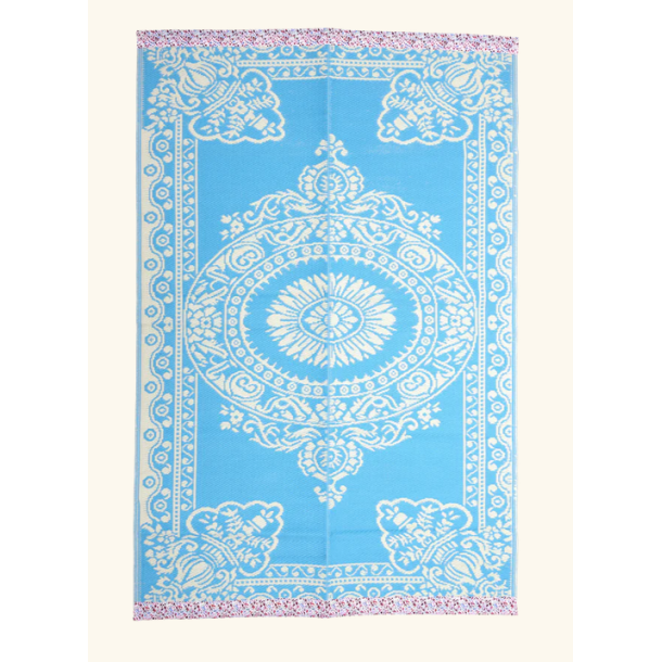 Rice, Recycled Plastik Gulvtppe, 120x180cm, Bl