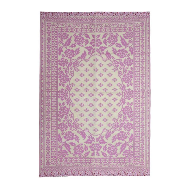 Rice, Recycled Plastik Gulvtppe 150x210cm Lyserd