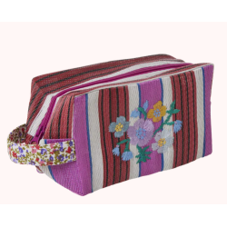 Rice, Recycled Plastik Plastikpose - Lilla - Flower Print 