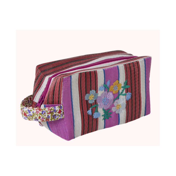 Rice, Recycled Plastik Plastikpose - Lilla - Flower Print 