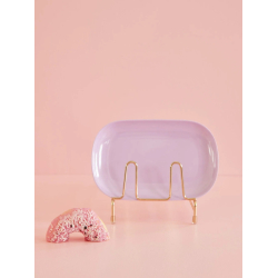 Rice rektangulr melamin tallerken lille, Lilla