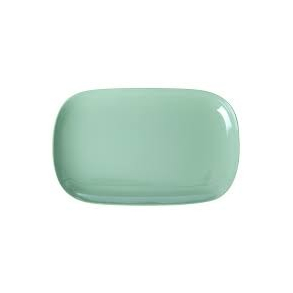 Rice rektangulr melamin tallerken Mellem, Grn