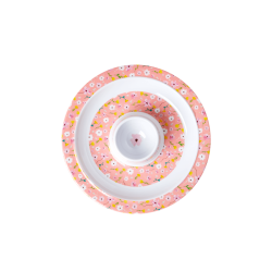 Rice Rund Melamin ggebger - Pink