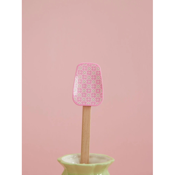 Rice Silikone Ske, Lyserd, Graphic Flower print