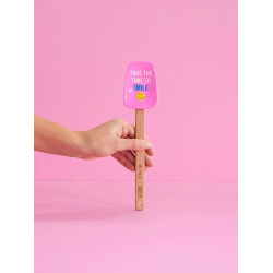 Rice Silikone Ske, Lyserd, Smiley&reg;