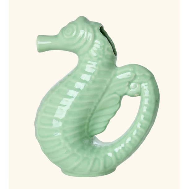 Rice, Shest Keramik Vase, blegrn 