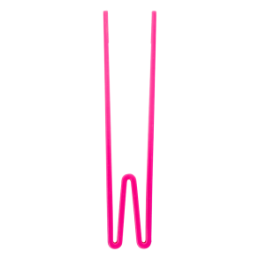 Rice spisepinde, fuchsia