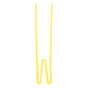 Rice spisepinde, gul