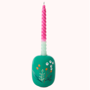 Rice, Stor Metal Lysestage, Grn 