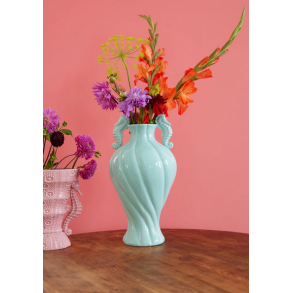 Rice, stor Shest Keramik Vase, Mint 