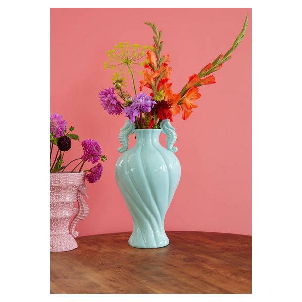 Rice, stor Shest Keramik Vase, Mint 