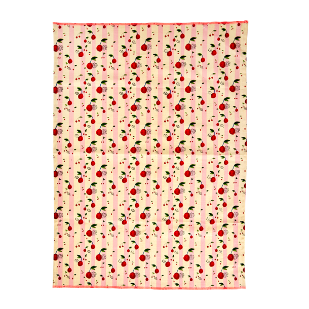 Rice Viskestykke - Cherry Print