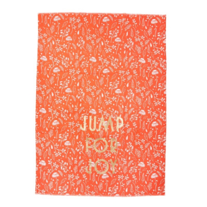 Rice Viskestykke - Orange - Fall Print