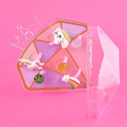 Ringe med enhjrninge, 6 stk.