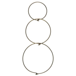 Ringe t/ophng 3 forskellige strrelser 