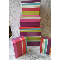 R&ouml;ssler ske st, striber, 6 stk.