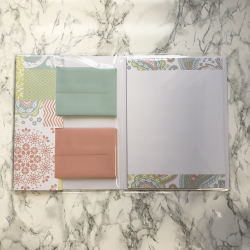 R&ouml;ssler brevpapir, mnstret, A4