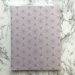 Rössler brevpapir, Rose Circle, A4