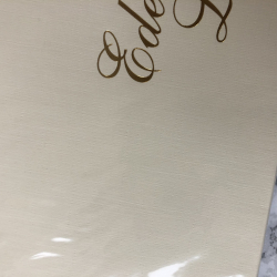 R&ouml;ssler Edel Leinen kuverter, 20 stk., M65, linen, Ivory