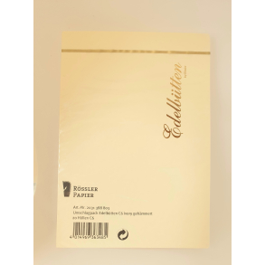Rössler Edelbütten kuverter, 20 stk., C6, banket, creme 
