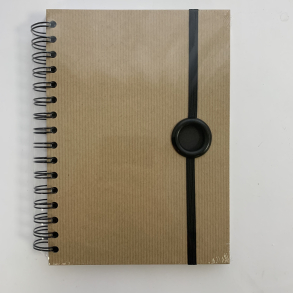 Rössler notesbog, A5, Nature Schwarz