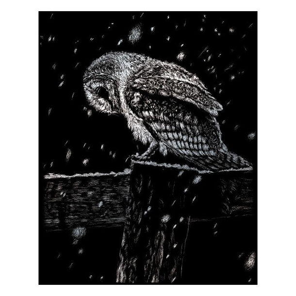 Royal &amp; Langnickel Engraving Art, Slv, Ugle