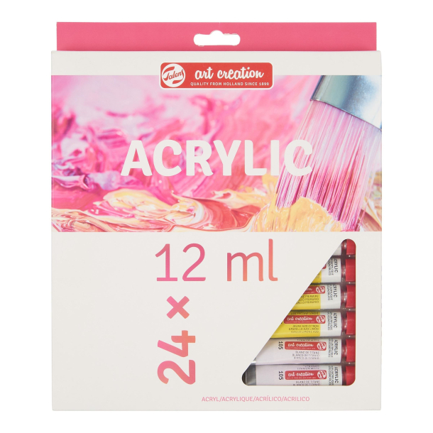 Royal Talens Art Creation akryl maling st med 24 x Tube 12 ml