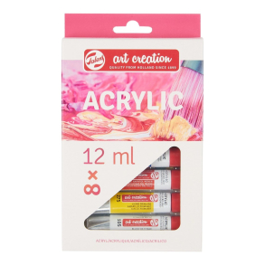 Royal Talens Art Creation akryl maling st med 8 x Tube 12 ml