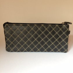 Rudi &amp; Harald pung sort m/creme stiklinger