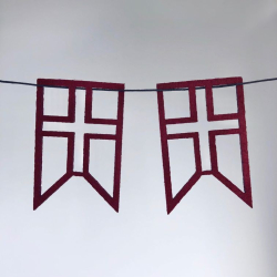 RYBORG Flagranke Danmark, large