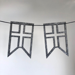 RYBORG Flagranke Danmark, large