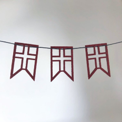 RYBORG Flagranke Danmark, small