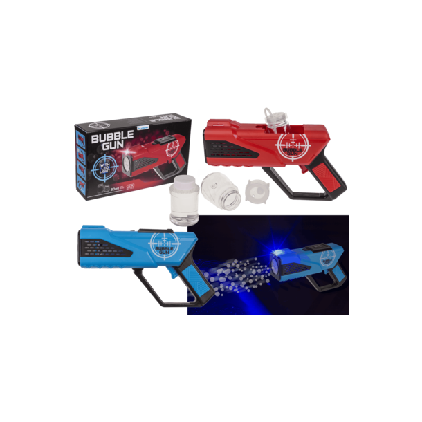 Sbeboblepistol med lys