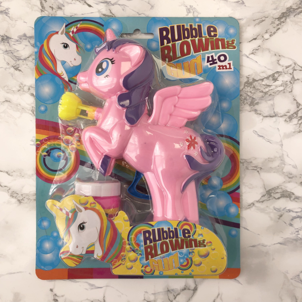 Sbeboblepistol, Unicorn, lyserd