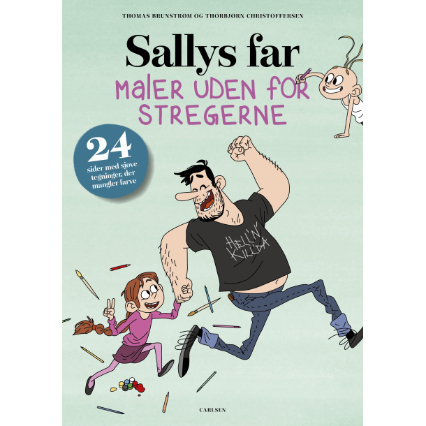 Sallys far maler uden for stregerne 