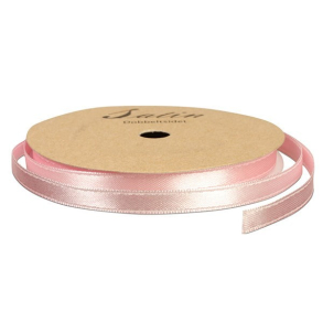 Satinbnd, B: 3 mm, lyserd, 10 m