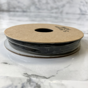 Satinbnd, B: 3,5 mm, sort, 10 m