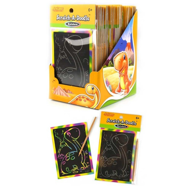 Scratch-a-doodle, Dinosaur