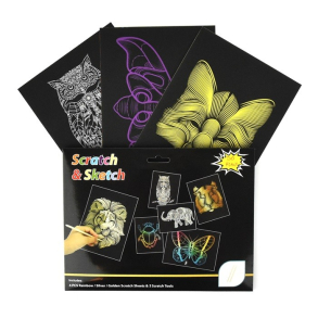 Scratch it, 25cm, 4 stk.