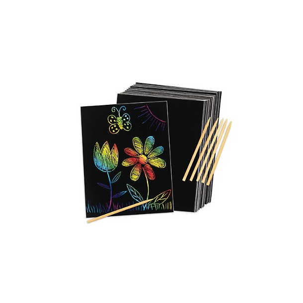 Scratch it rainbow A4