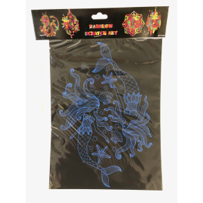 Scratch it rainbow, havfruer