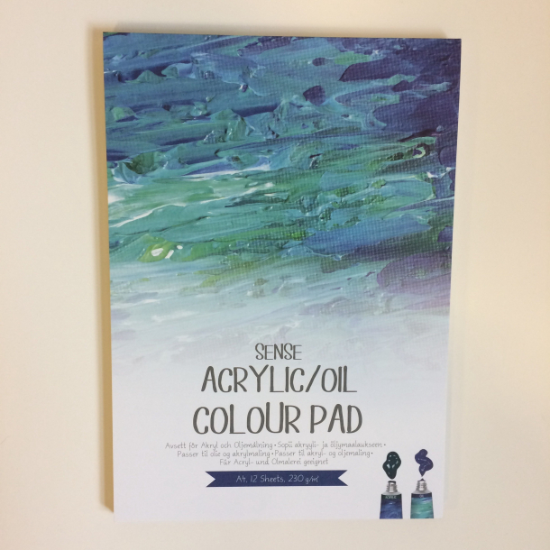 Sense Akryl- og Oliemaling