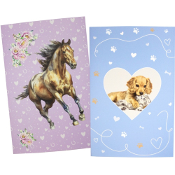 Sense Brevpapir, Lilla med hest