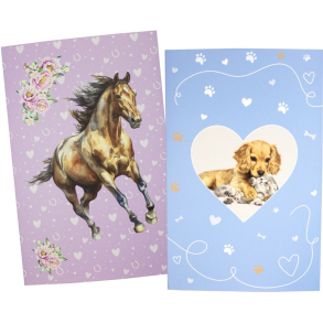 Sense Brevpapir, Lilla med hest