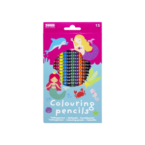 Sense farveblyanter 15 stk. havfrue