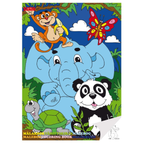 Sense Malebog A4 - Dyr